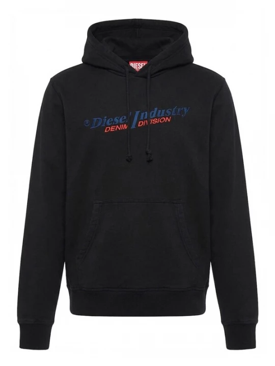 Foto van product DIESEL Sweatshirt '-GINN-HOOD NEW INDUSTRIES' zwart