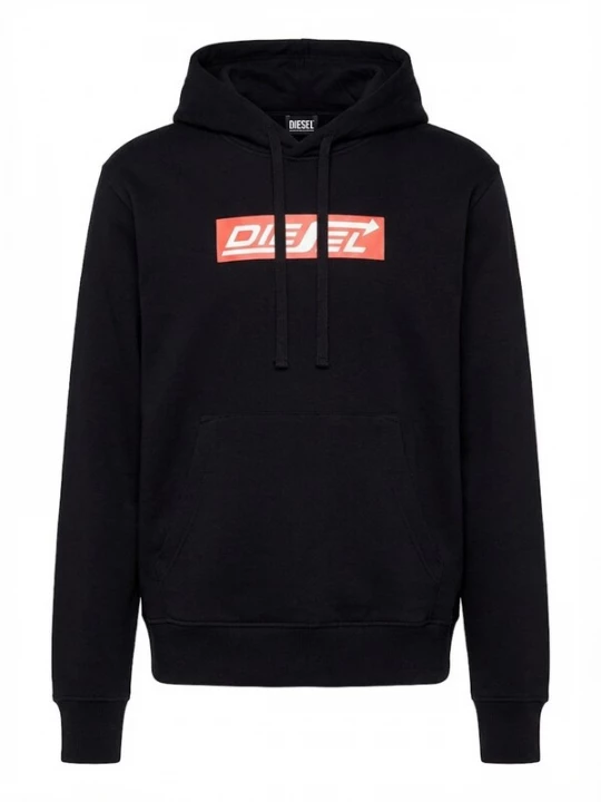Foto van product DIESEL Sweatshirt 'S-GINN-HOOD-HS1' zwart