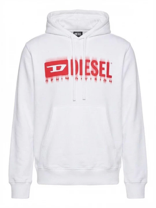 Foto van product DIESEL Sweatshirt 'S-GINN-HOOD-L5' wit