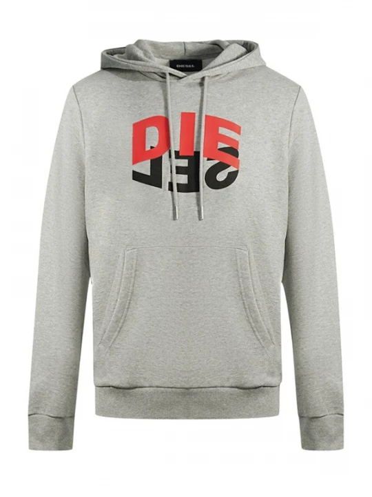 Foto van product DIESEL Sweatshirt 'S-GIRK-HOOD-N1' grijs