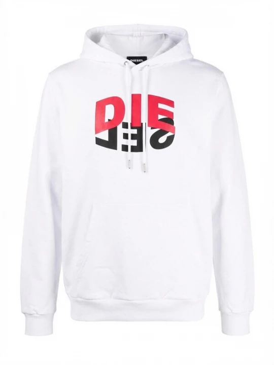 Foto van product DIESEL Sweatshirt 'S-GIRK-HOOD-N1' wit