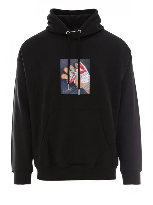 Foto van product DIESEL Sweatshirt 'S-UMMER-A84' zwart