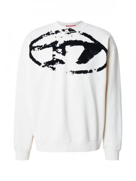 Foto van product DIESEL Sweatshirt zwart / wit