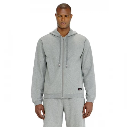 Foto van product DIESEL Sweatvest grijs gemêleerd