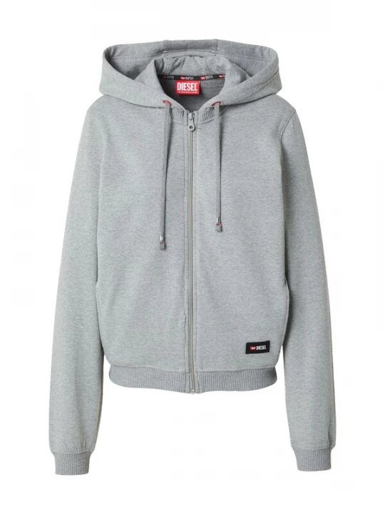 Foto van product DIESEL Sweatvest 'HARRIET-D-CORE' grijs