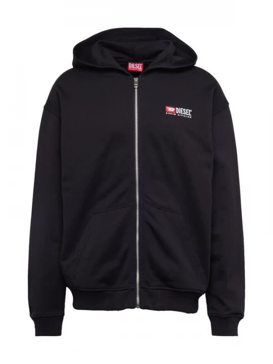 Foto van product DIESEL Sweatvest rood / zwart / wit