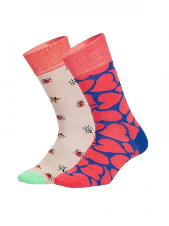 Foto van product DillySocks Sokken 'Beetle Love' gemengde kleuren