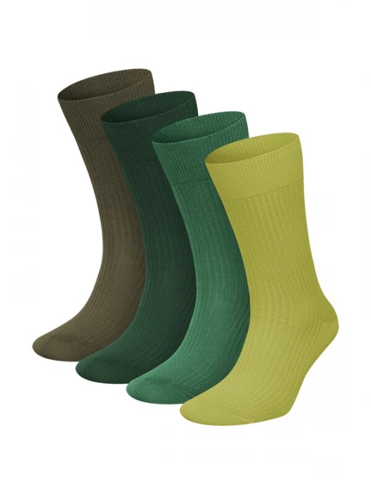 Foto van product DillySocks Sokken groen / wit