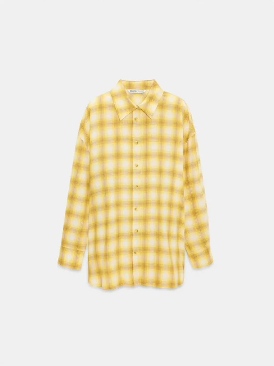 Foto van product Dilvin Blouse geel / wit