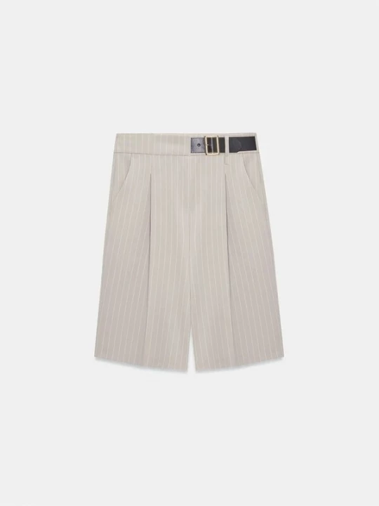 Foto van product Dilvin Broek beige / wit