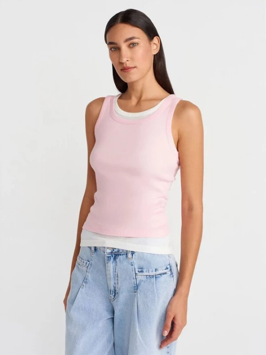 Foto van product Dilvin Gebreide top pink