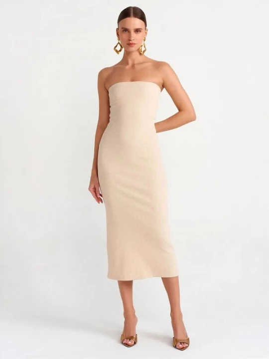 Foto van product Dilvin Jurk beige