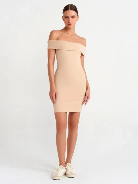 Foto van product Dilvin Jurk beige