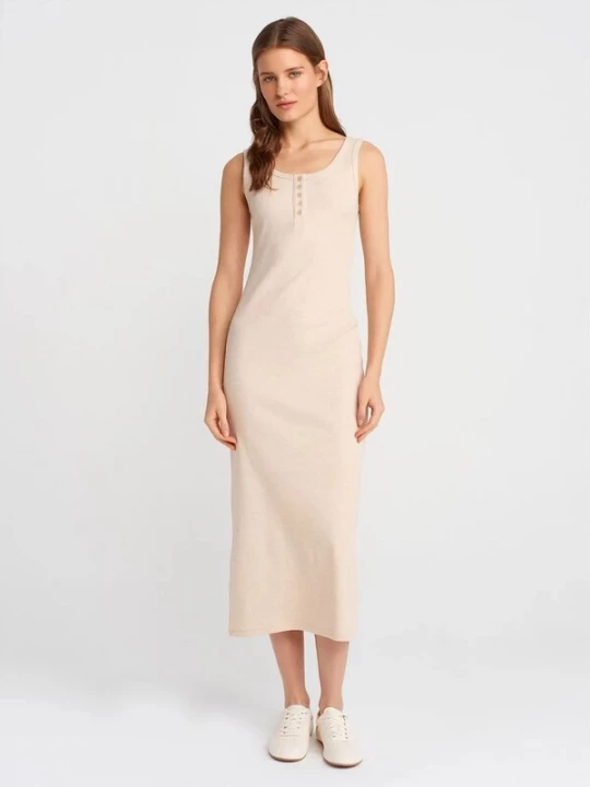 Foto van product Dilvin Jurk beige