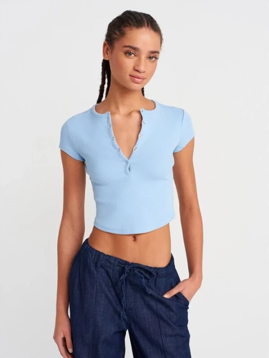 Foto van product Dilvin Shirt blauw