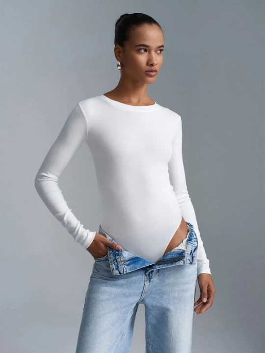 Foto van product Dilvin Shirt body wit