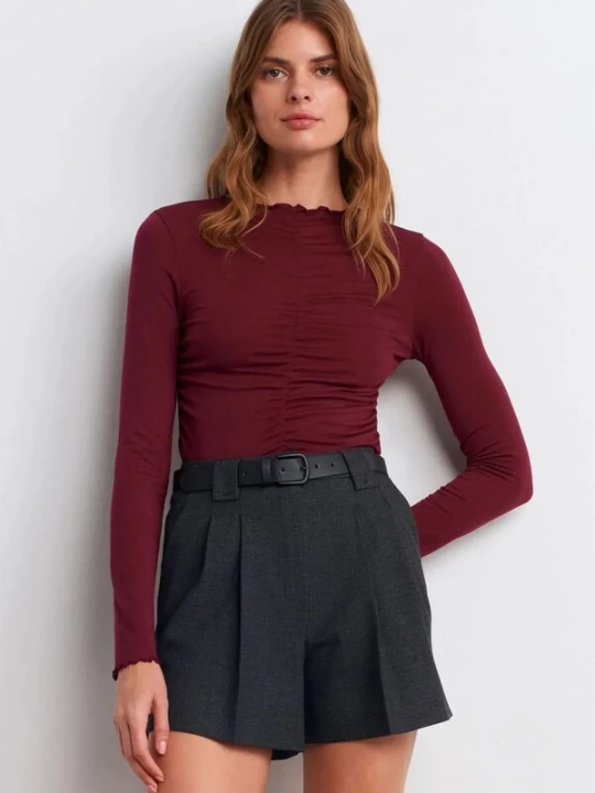 Foto van product Dilvin Shirt bourgogne