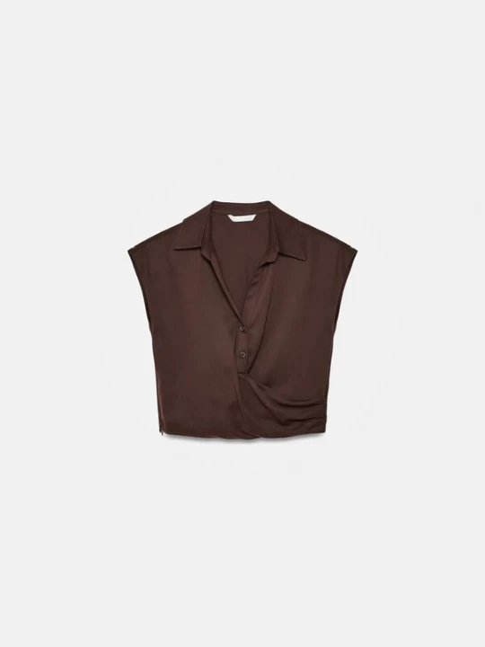 Foto van product Dilvin Shirt bruin