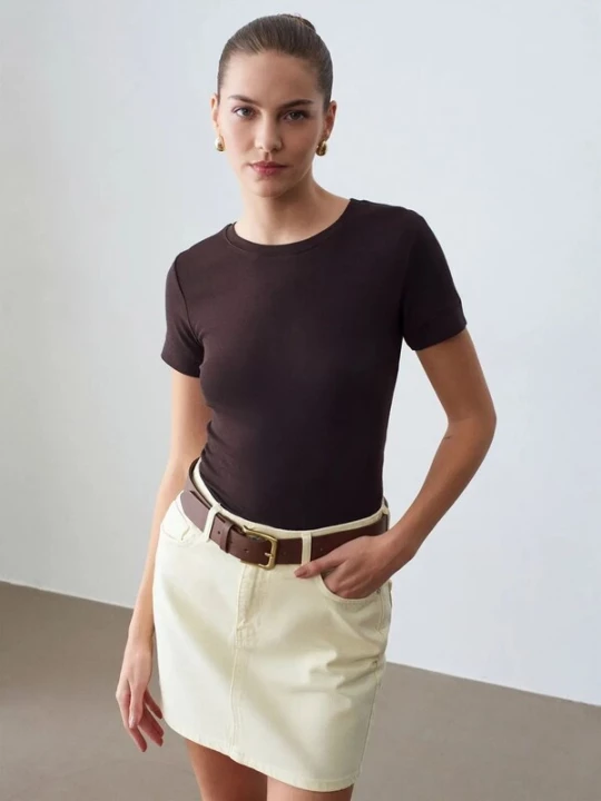 Foto van product Dilvin Shirt bruin
