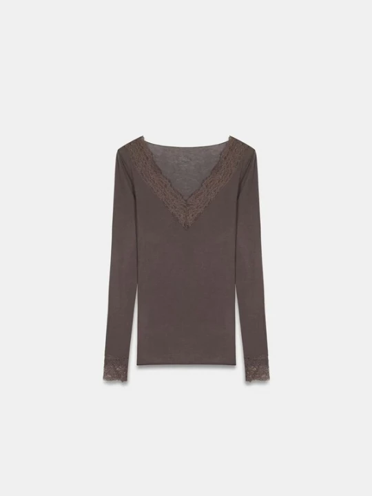 Foto van product Dilvin Shirt bruin
