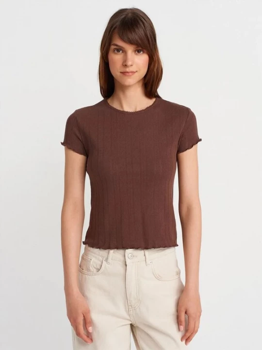 Foto van product Dilvin Shirt bruin
