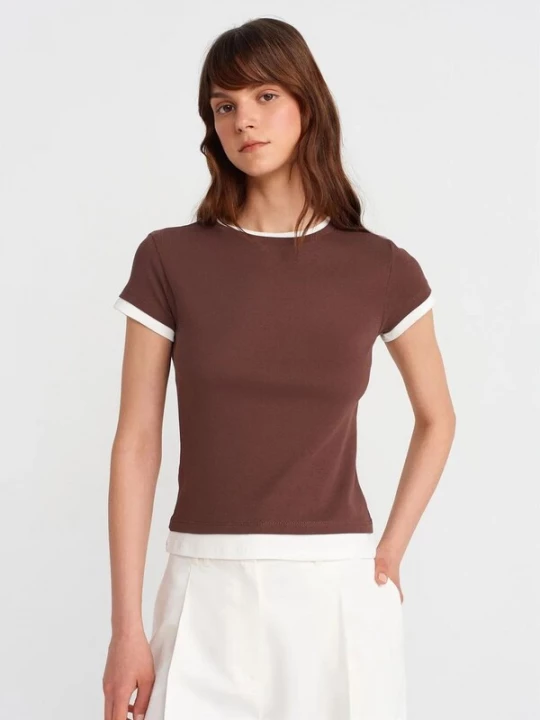 Foto van product Dilvin Shirt bruin