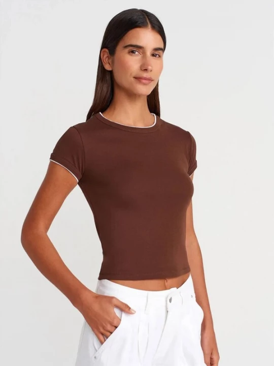 Foto van product Dilvin Shirt bruin