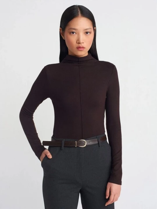 Foto van product Dilvin Shirt bruin