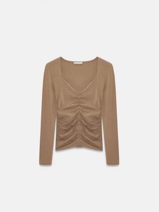 Foto van product Dilvin Shirt camel