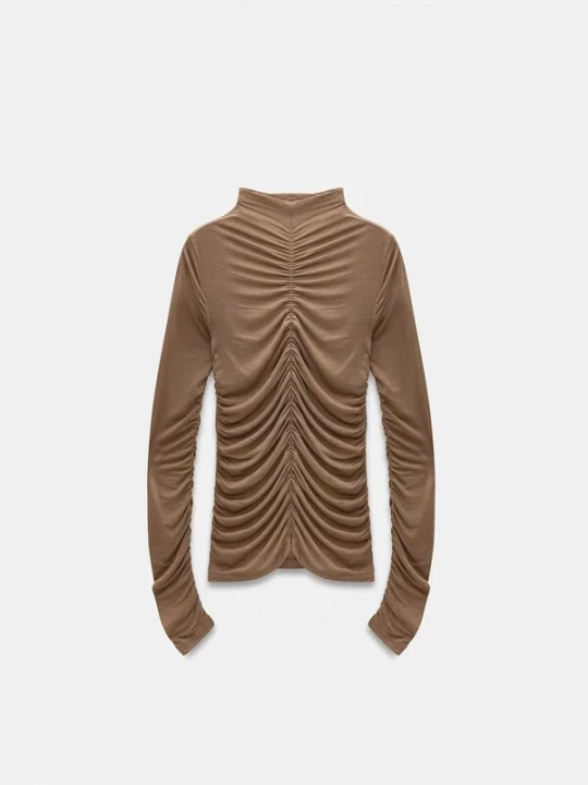 Foto van product Dilvin Shirt camel