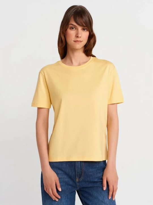 Foto van product Dilvin Shirt citroengeel