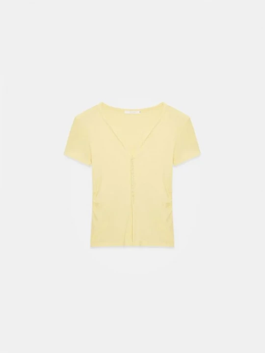 Foto van product Dilvin Shirt citroengeel