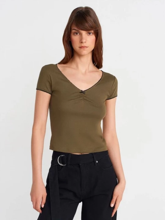 Foto van product Dilvin Shirt kaki