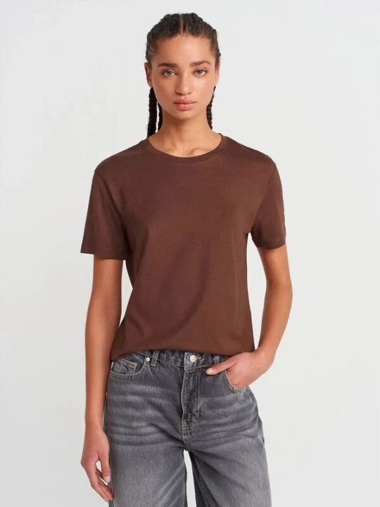 Foto van product Dilvin Shirt kastanjebruin
