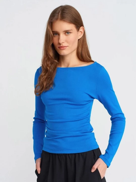 Foto van product Dilvin Shirt kobaltblauw