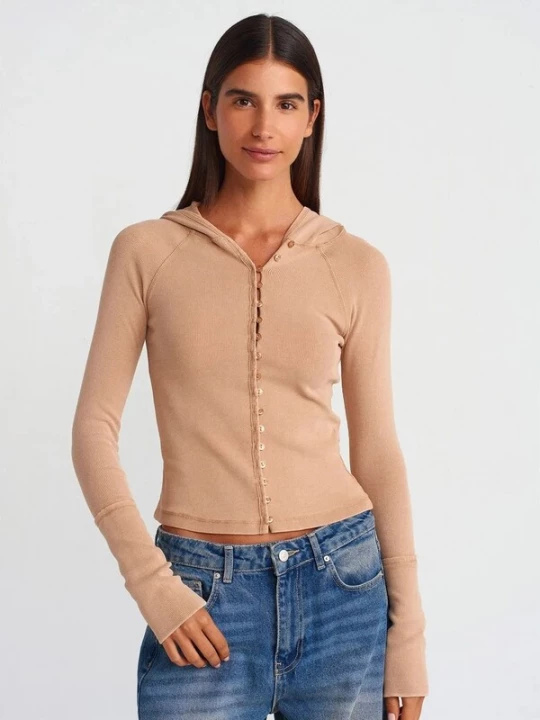 Foto van product Dilvin Shirt lichtbruin