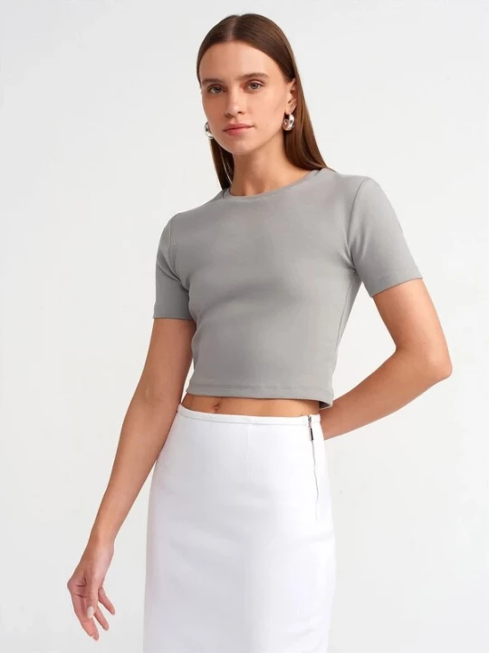 Foto van product Dilvin Shirt lichtgrijs