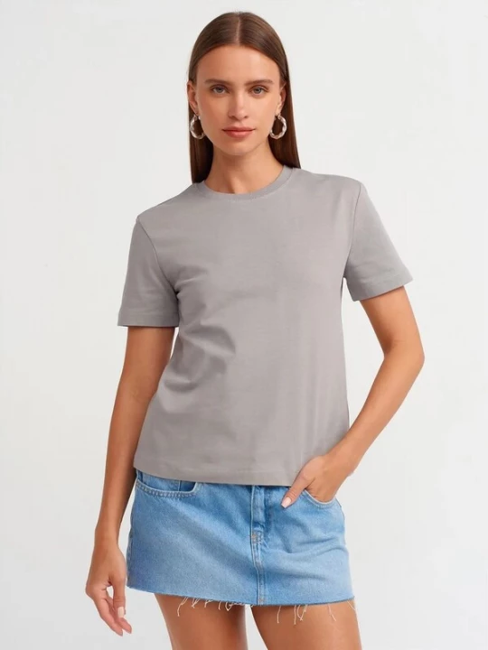 Foto van product Dilvin Shirt lichtgrijs