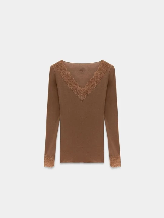 Foto van product Dilvin Shirt mokka