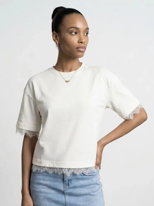 Foto van product Dilvin Shirt natuurwit