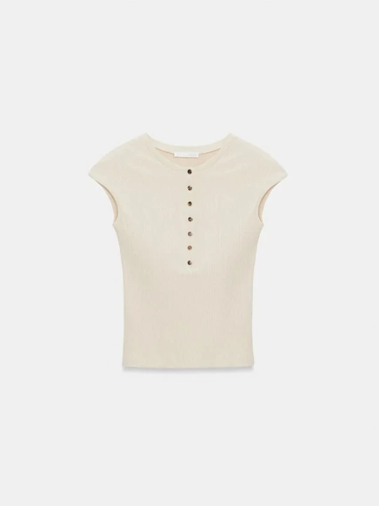 Foto van product Dilvin Shirt natuurwit