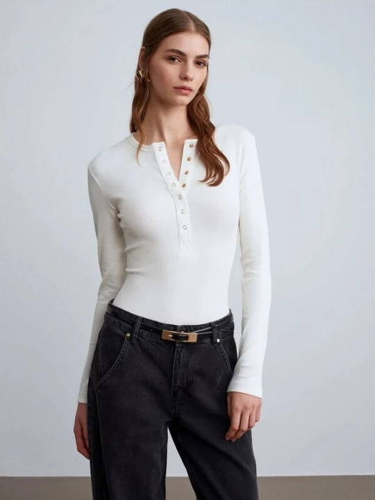 Foto van product Dilvin Shirt offwhite