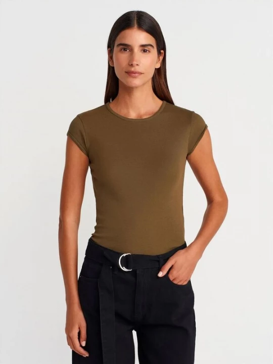 Foto van product Dilvin Shirt olijfgroen