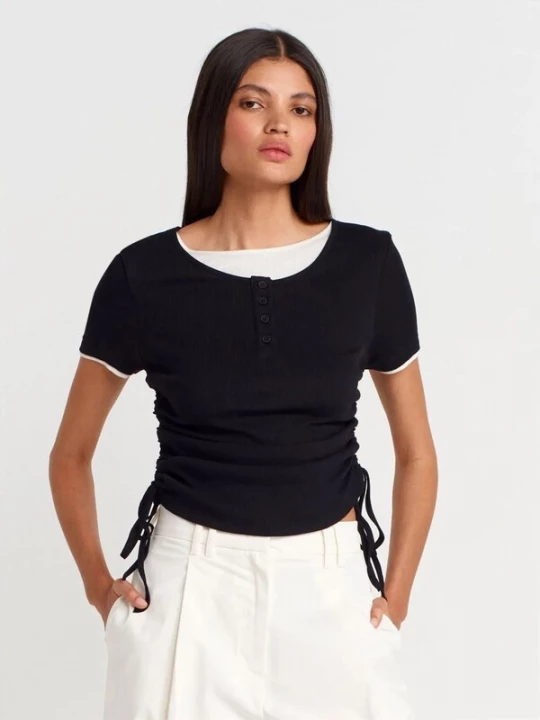 Foto van product Dilvin Shirt zwart