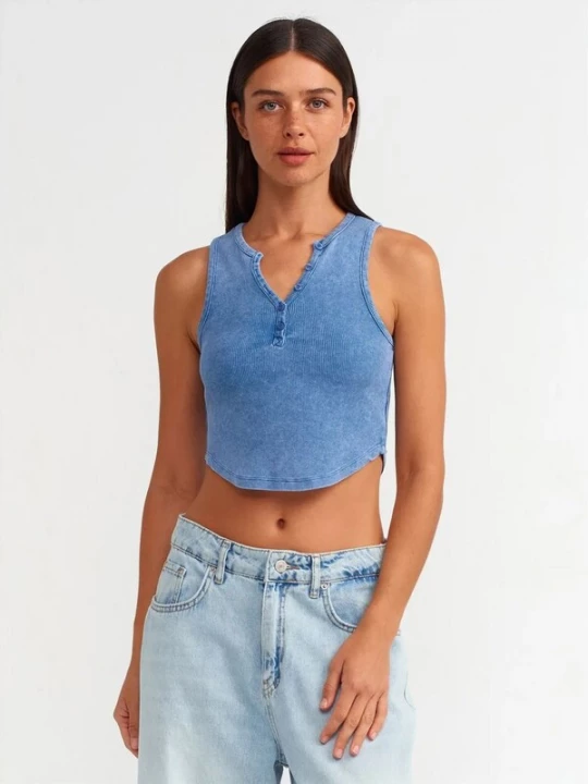 Foto van product Dilvin Top blauw