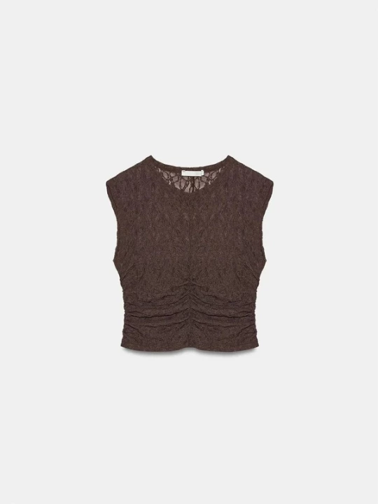 Foto van product Dilvin Top bruin