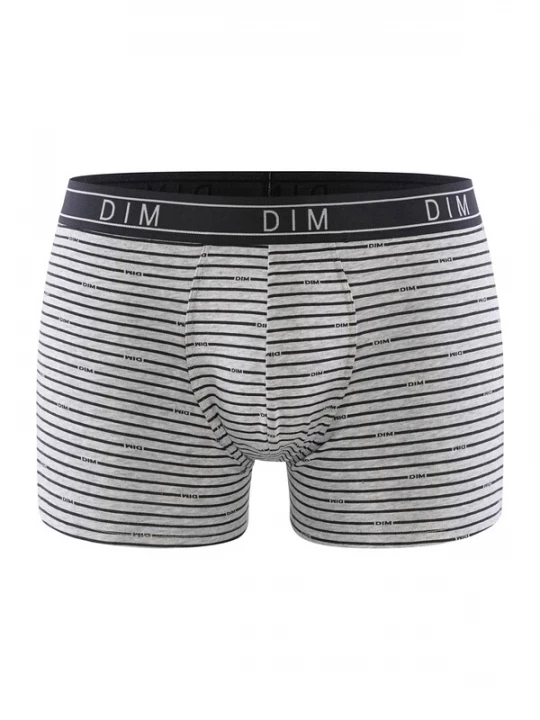 Foto van product DIM Boxershorts 'Fancy' grijs / zwart