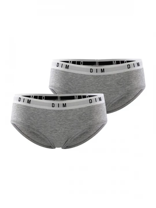 Foto van product DIM Slip grijs / zwart / wit