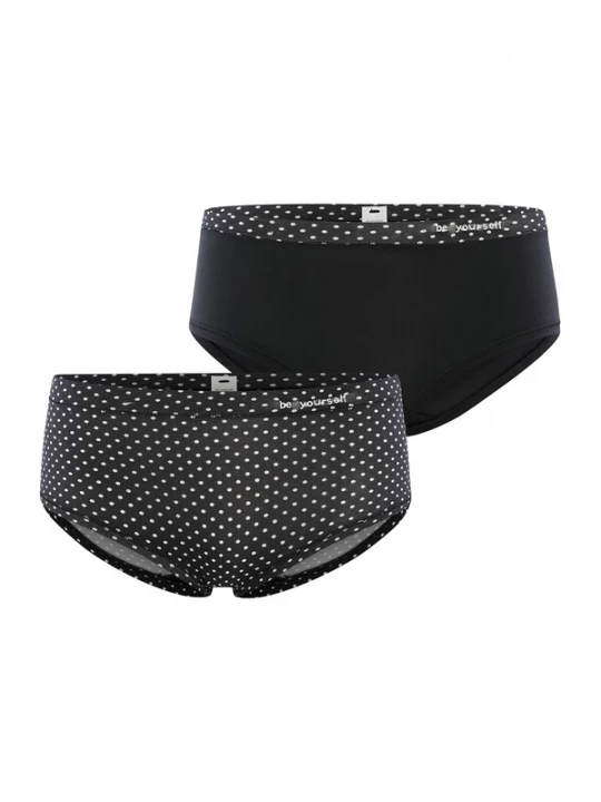 Foto van product DIM Slip 'Oh My DIM's' zwart / wit