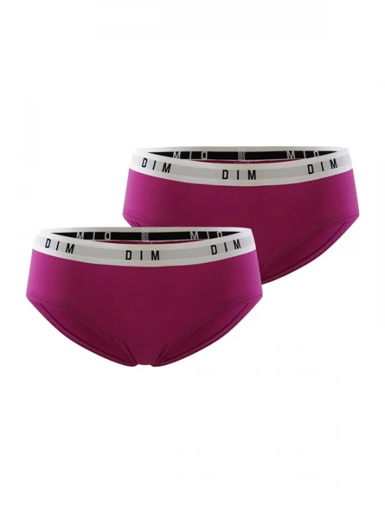 Foto van product DIM Slip pink / zwart / wit